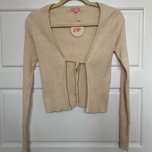 Verge Girl sweater/ cardigan